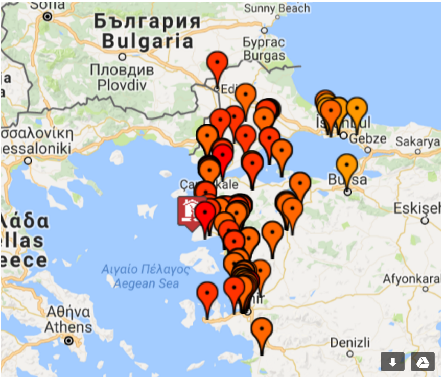 Depremin hisseden vatandaşların konumları 4. Depremlerin Faylanma Mekanizmaları Bölgede meydana gelen ve aletsel büyüklüğü M 3.