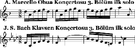 117 Şekil 81. BWV 1056, 2.