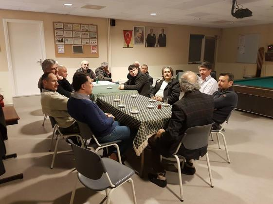 15 Mart Hollanda Genel Seçimleri çalışmaları kapsamında teşkilatlarda programlar düzenleniyor (Nijmegen)