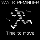 Walk reminder (Yürüyüş anımsatıcı) ASUS VivoWatch aygıtınız, kalkmanızı ve diğer işlemleri anımsatmak için bu