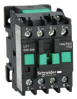EasyPact TVS serisi kontaktörler, 3 kutuplu, 6-40A Raya geçmeli veya vida tespitli Anma gücü (kw) 380/400 V 50 Hz Anma akımı (A) < 440 V AC3 60 C Yardımcı kontak NA NK Referans (1) Standart kumanda