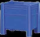 Büyük Hacimli Konteyner/ Big Box Container 69 Dolav 800A Altı Kapalı-Yanları Kapalı Solid Base/Solid Walls Dış / External : 1200x800x740 (h) mm İç / Internal : 1120x720x600 (h) mm Ağırlık /Weight :