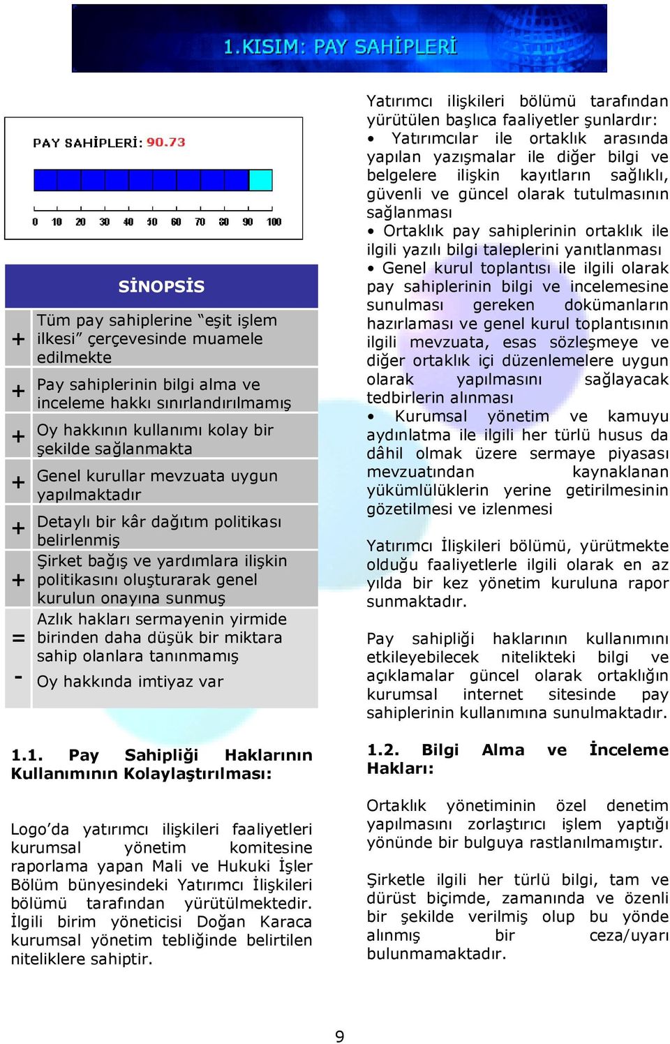 sermayenin yirmide = birinden daha düşük bir miktara sahip olanlara tanınmamış - Oy hakkında imtiyaz var 1.