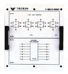 Y-0016-DIG Uygulama Konuları / Applications Dijital Devreler Uygulama Modülleri Digital Circuits Application Modules Deney Modülü - 3 NOR (VEYA - DEĞİL) kapılarından oluşan R-S FLİP FLOP NAND (VE -