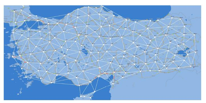 CORS-TR İstasyonları (146