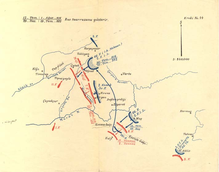 sarıkamış harekatı 29-31 aralık 1915 haritası ile ilgili görsel sonucu