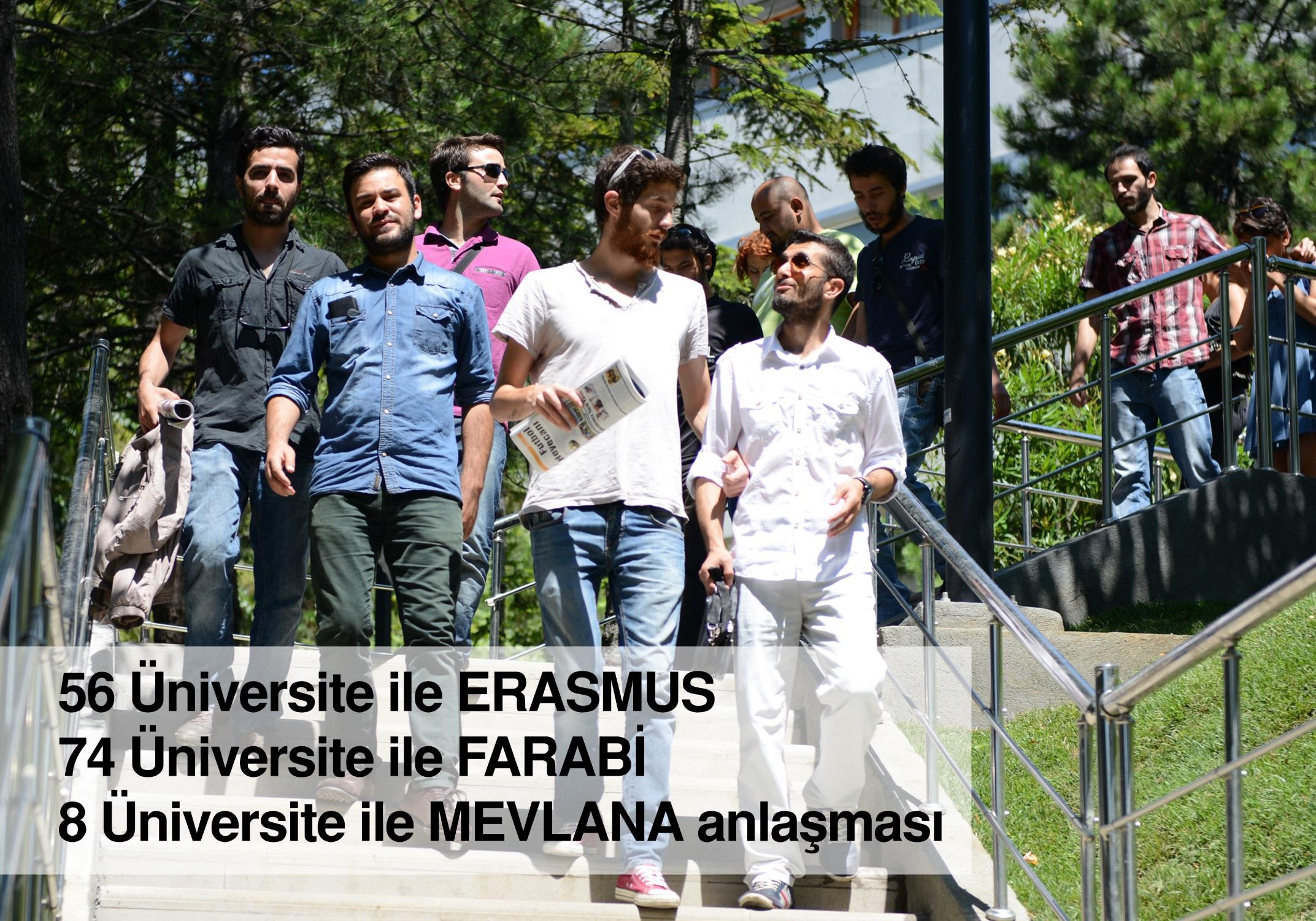 90 Üniversite ile ERASMUS 88 Üniversite