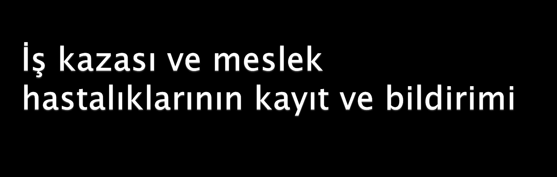 MADDE 14- (1) ĠĢveren; a)bütün iģ kazalarının ve meslek hastalıklarının kaydını tutar, gerekli incelemeleri yaparak bunlar ile ilgili raporları düzenler.