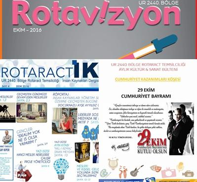 Değerli Rotary Ailem, UR 2440. Bölge Rotaract Temsilciliği olarak çalışmalarımıza tüm hızıyla devam ediyoruz.