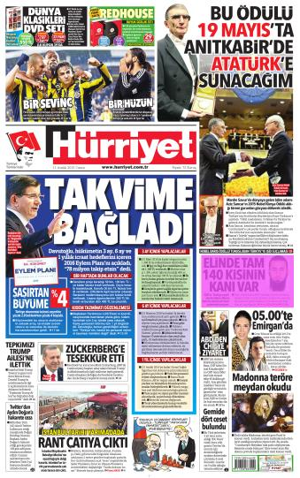 HÜRRİYET Tarih : 11.12.