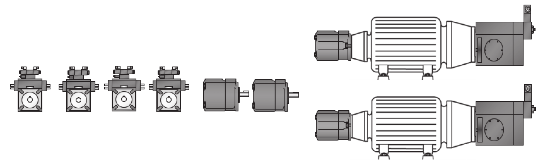 Pompa-motor yerleşimi açısından diğer bir konuda, pompa-motor grubunun ve bunun yanında kontrol bloklarının nasıl ve hangi konumda yerleştirileceği konusudur.