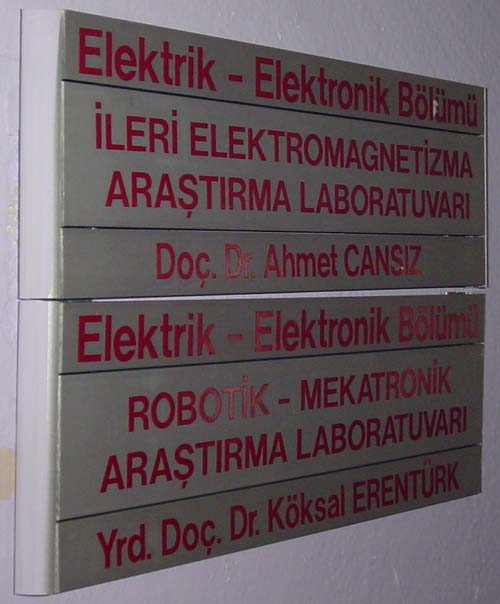 İleri Elektromagnetizma Laboratuvarı TÜBİTAK tarafından 250.000.ooTL ile desteklenen proje kapsamında kurulum aşamasındadır.