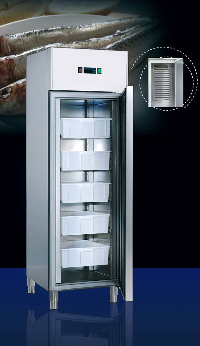 BALIK BUZDOLAPLARI fish refrigerators 138 ticari so utma ekipmanlar / commercial cooling equipment Model Models VN4 VL4 VF4 ç S cakl k Temperature C -2 / +8-2 / +8-10 / -25 Kapasite Capacity Lt.