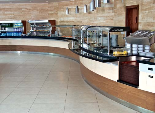 33 aç k büfeler / service buffets From planing the Project to the production and