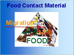 Spesifik migrasyon, gıdalarla temas halindeki ambalaj malzemelerinden gıdalara, etki mekanizmaları belirlenmek istenen cinsleri belli maddelerin geçişidir.