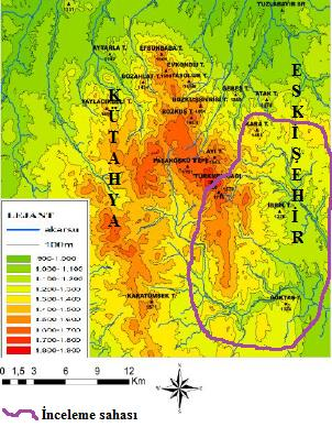 423 Türkmen Dağı nın Güneydoğu Kesiminin Bitki Örtüsü Bitki örtüsü üzerinde Jeolojik ve jeomorfolojik şartların etkisi de önemlidir.