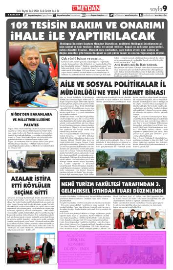 KAYSERİ MEYDAN Tarih : 01.03.