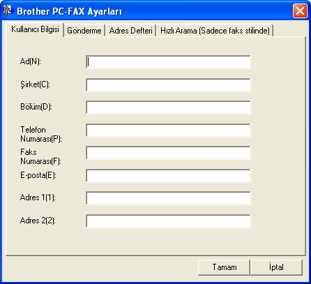 6 Brother PC-FAX Yazılımı (MFC-9460CDN, MFC-9465CDN ve MFC-9970CDW için) 6 PC-FAX gönderme 6 Brother PC-FAX özelliği, bir belgenin uygulama içerisinden standart bir faks olarak gönderilmesi için