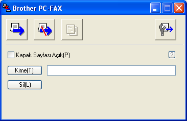 Brother PC-FAX Yazılımı (MFC-9460CDN, MFC-9465CDN ve MFC-9970CDW için) Basit stil kullanıcı arayüzünü kullanarak bir dosyayı bir PC-FAX olarak gönderme 6 a Bilgisayarınızdaki herhangi bir uygulama