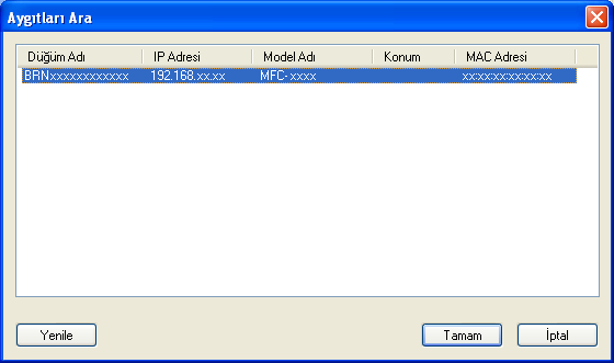 Brother PC-FAX Yazılımı (MFC-9460CDN, MFC-9465CDN ve MFC-9970CDW için) Ağ PC-FAX Alım Ayarlarını Yapılandırma 6 Alınan faksları bilgisayarınıza göndermek için gereken ayarlar MFL-Pro Suite programı