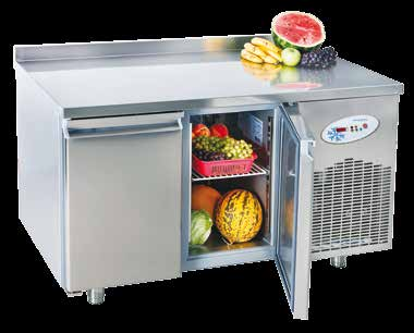 Yatay Buzdolapları Counter Type Refrigerators Ölçü Detayları
