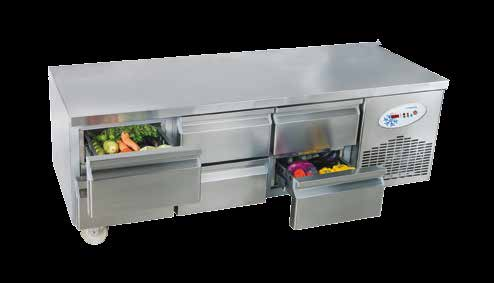 Cihaz Altı Buzdolapları Undercounter Refrigerators Ölçü Detayları Dimension Details UGN2-2D-H UGN3-6D-H Standart