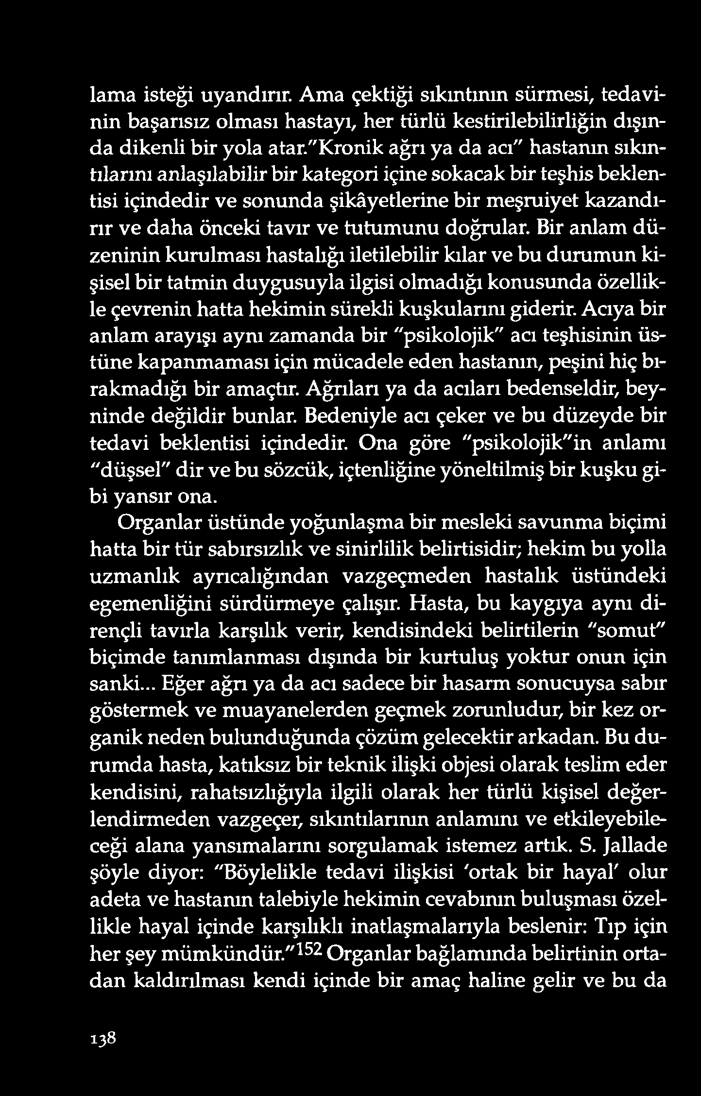 lama isteği uyandırır.