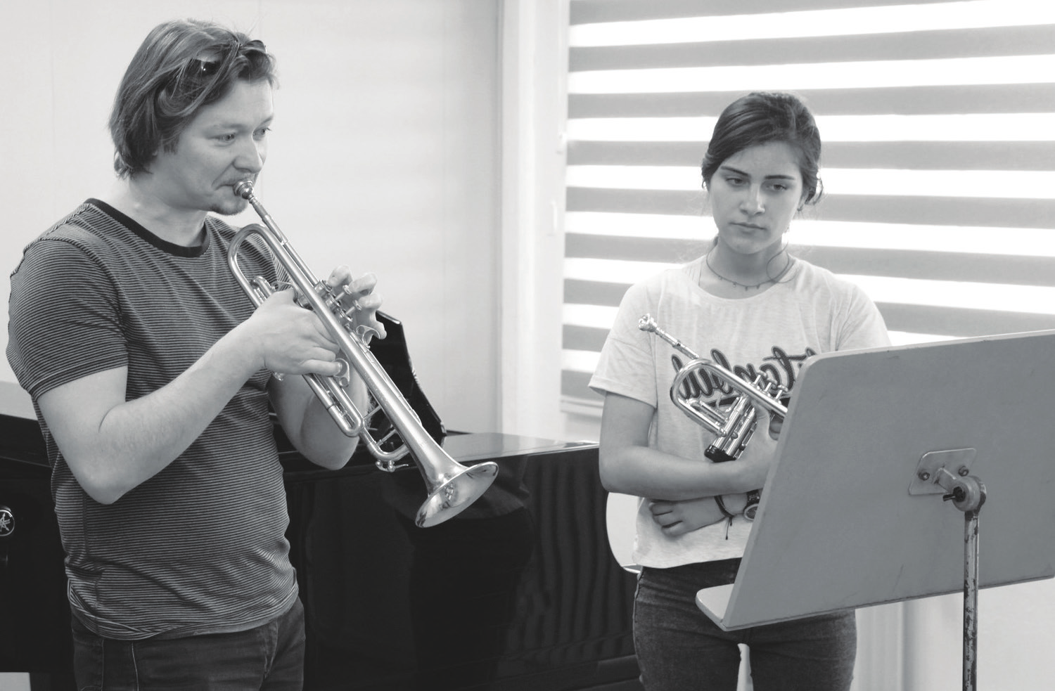 Son olarak Trompet in Paganini si olarak tanınan Sergei Nakariakov Devlet Konservatuvarı öğrencileri ile buluştu.