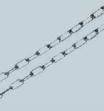 galvaniz çelik ray seti Galvanizli yatay ray bağlantı pro