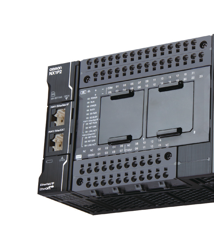 2 Kompakt Makineler için Gelişmiş Kontrol NX1, kompakt makinelere gelişmiş kontrol sunar Üretim sektörü verimliliği ve kaliteyi artırmaya çalışıyor.