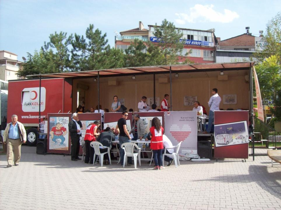 Malatya Kan Bağışı Merkezi (Ekip) Türkiye de toplam 3 bölgede