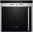 ir Eco (-%30) Pirolitik temizleme Otomatik pişirme programları (cookcontrol40) Gelişmiş sembol ekran hydrobaking Soğuk kapak 800 TFT diyalog ekran
