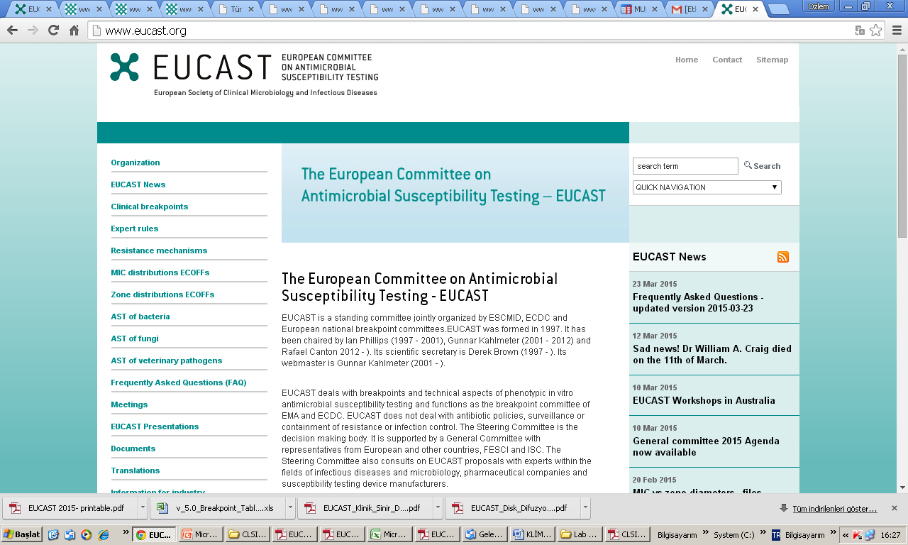 EUCAST-