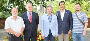 Başkan Demircan Pécs Belediye Başkanı Dr. Pava Zsolt, daveti üzerine geldiği Pećs'te Osmanlı yadigarı eserleri de ziyaret etti.