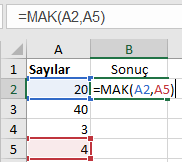 şeklinde yazılarak