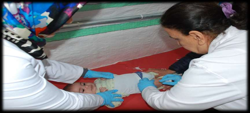 SAĞLIK HİZMETLERİ Yeni doğan bebekler için düzenli olarak aşılama hizmetleri verilmektedir.