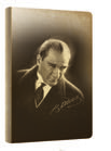 SERT KAPAK DİKİŞLİ DEFTER ATATÜRK ESKİTME 70 gr IVORY 7004