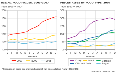 Global gıda fiyat artışı Gıda