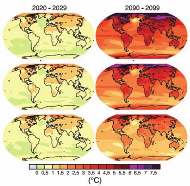 Rekabetçilik, İklim ve Enerji 87 IPCC (Intergovernmental Panel on Climate Change) tarafından yapılan çalışmada; sera gazlarının atmosfer üzerindeki etkileri, okyanuslar ve dünya yüzeyindeki ısınma