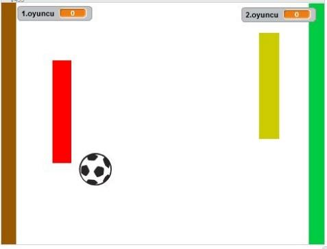 UYGULAMA 2: Ping Pong Oyunu Adım3 : Kukla1 kuklasını