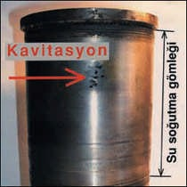 11)Kavitasyon Korozyonu; Hızlı akan sıvıların malzeme yüzeyine yakın
