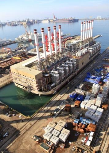 MW enerji üretimi gerçekleştirebilecek 5 adet gemi