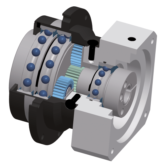 39 the flange gearbox with extremely short length High output torque, high tilting rigidity and moderate backlash: the PLFE series is impressive in many aspects.