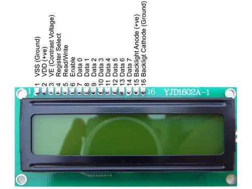 4.1.7 LCD Ekran (LM016L) Tablo 3 LCD pin ve fonksiyonları LCD Pinleri Fonksiyonları 1) Vss Toprak (Ground) 2) Vcc +5 V 3) VEE Kontrast 4) RS Register Select 5) RW Read / Write 6) E Enable 7-14) D0 -