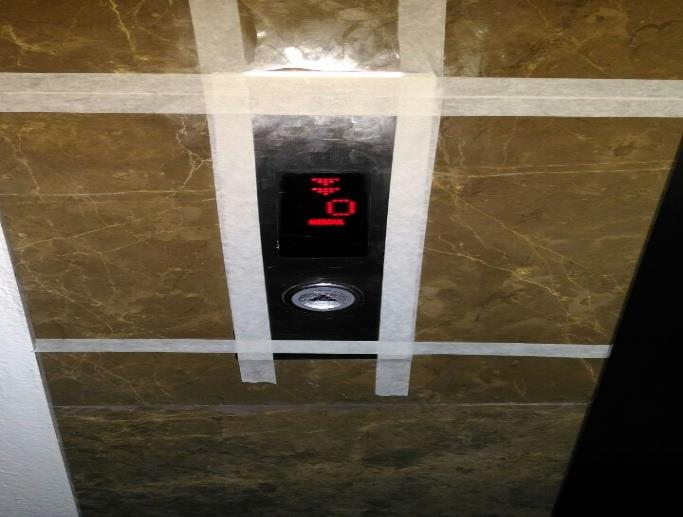 asansör butonlarının