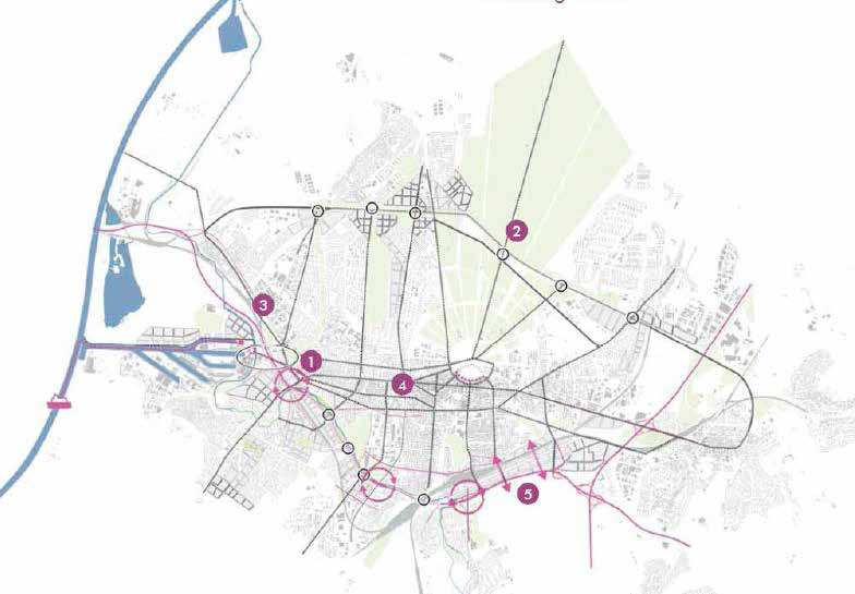 96 KARLSRUHE MEKANSAL STRATEJİ PLANI Dönüşüm Kurgusu İşbirliği - Machleidt GmbH, Berlin (Özel) - Sinai Gesellschaft von Landschaftsarchitekten mbh, Berlin (Özel) - SHP Ingenieure GbR, Hannover (Özel)