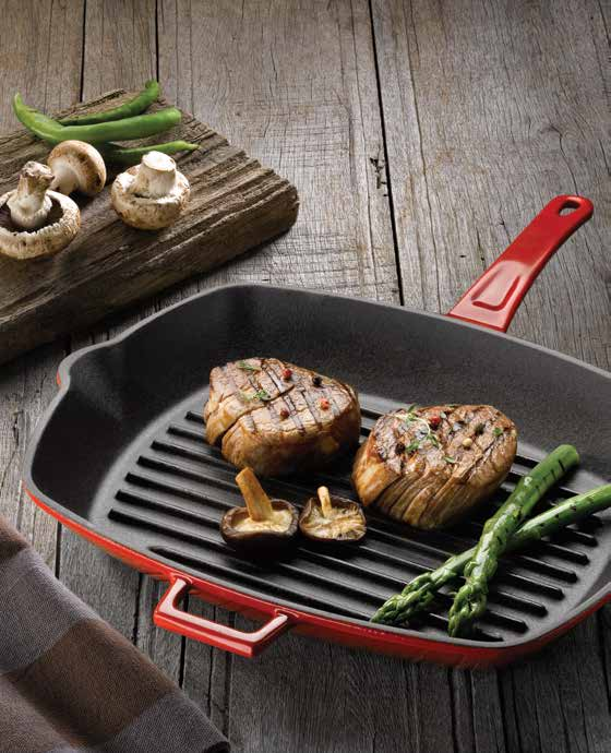 39 GRILL PAN IZGARA TAVA LV P GT 2020 K0 w: 22,7cm l: 36,7cm h:4,4cm 1,07 lt 2 1,88 kg Description: Grill Pan, Integral w/metal handles. Dimension 20x20 cm.