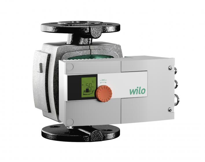 Ürün serisi tanımı: Wilo- Benzer resim Yapı türü Islak rotorlu sirkülasyon pompası, rakor veya flanş bağlantılı, otomatik güç uyarlamalı EC motoru Uygulama alanı Tüm sistemlerin sıcak sulu ısıtma
