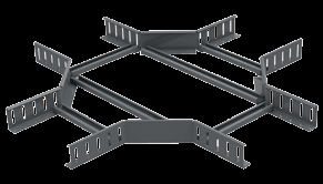 METAL KABLO TAŞIMA SİSTEMLERİ / Metal Cable Trays and Supports KABLO MERDİVENİ X DÖNÜŞ / Cable Ladders Horizontal Crossing ZEY.KMX.