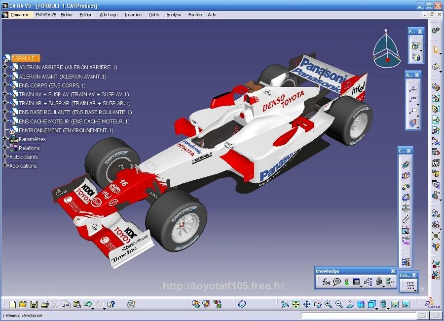 CATIA (Computer Aided Three-Dimensional Interactive Application), (Bilgisayar Destekli Üç Boyutlu Interaktif Kullanım) Fransız Dassault Systèmes şirketi tarafından üretilen bir profesyonel CAD/CAM